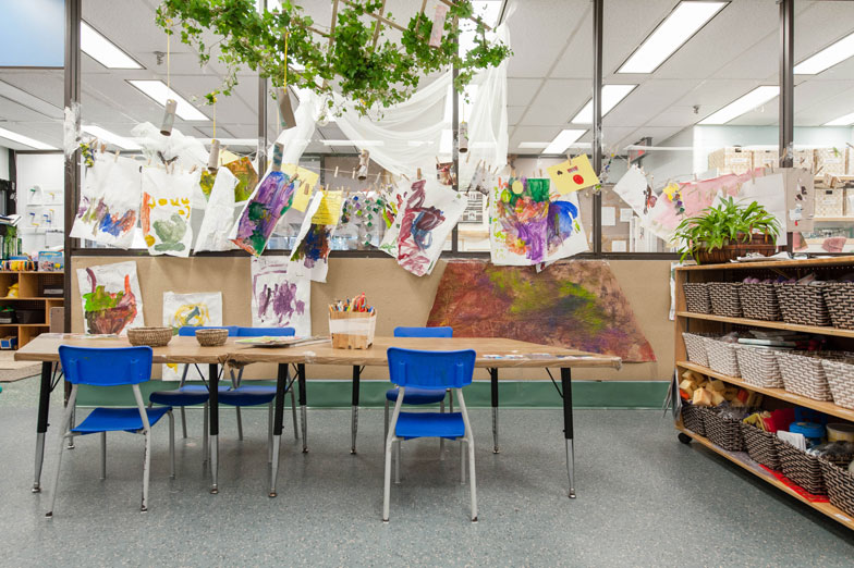 Pre-school room art Pre-school room art