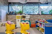 Infant room play area