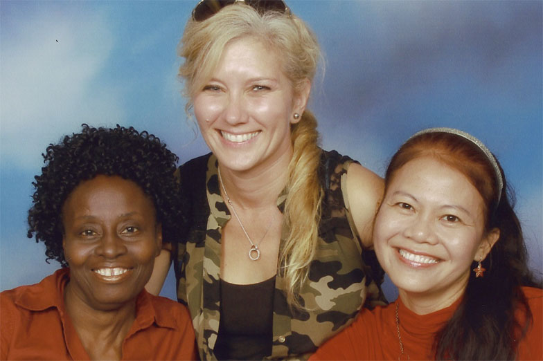 Toddler room staff photo Toddler room staff photo
